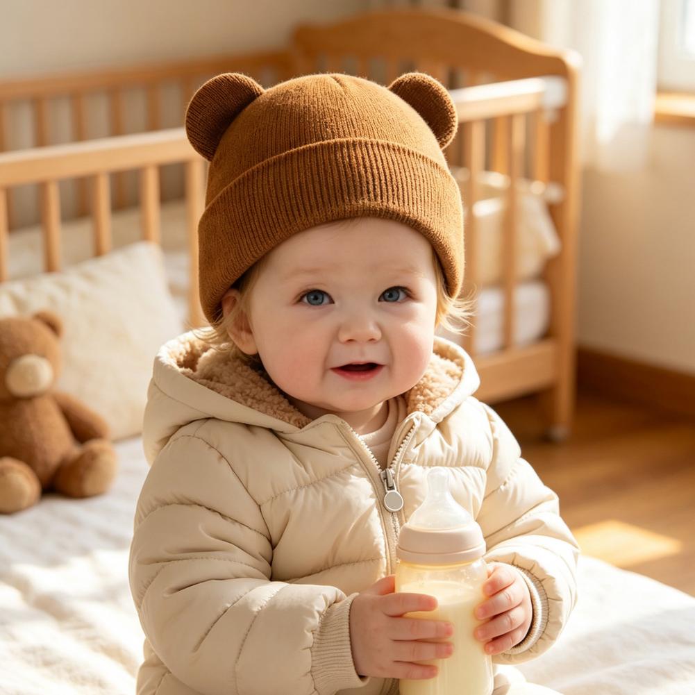 Baby Winter Knitted Hat, Cute  - огляд і ціна Infant Beanie Hat With Ears