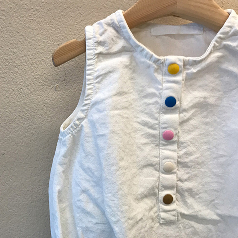 Linen Cotton Boys Romper Summe - огляд і ціна Baby Summer Linen Sleeveless Jumpsuit