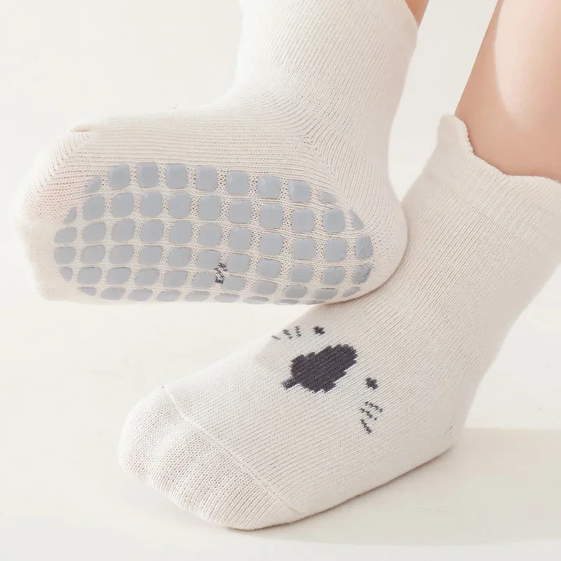 3/5 Pairs Baby Adorable Animal - огляд і ціна Unisex Baby Socks Non Slip