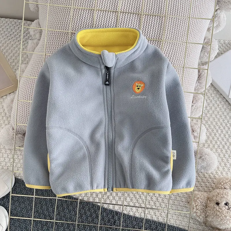 New Children Boys Girls Polar  - огляд і ціна Toddler Boy Winter Fleece Jacket