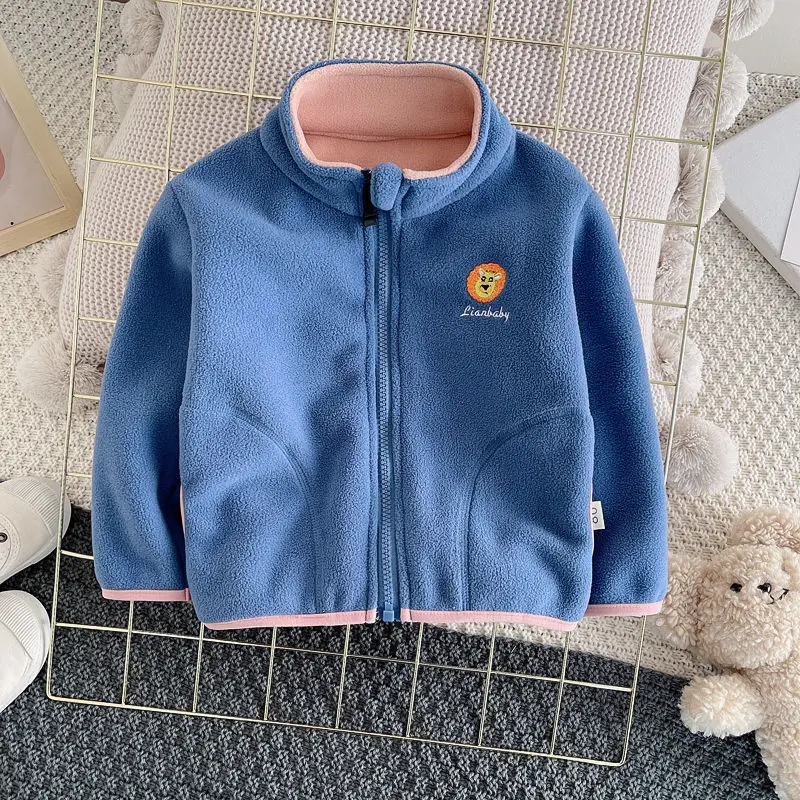 New Children Boys Girls Polar  - огляд і ціна Toddler Boy Winter Fleece Jacket