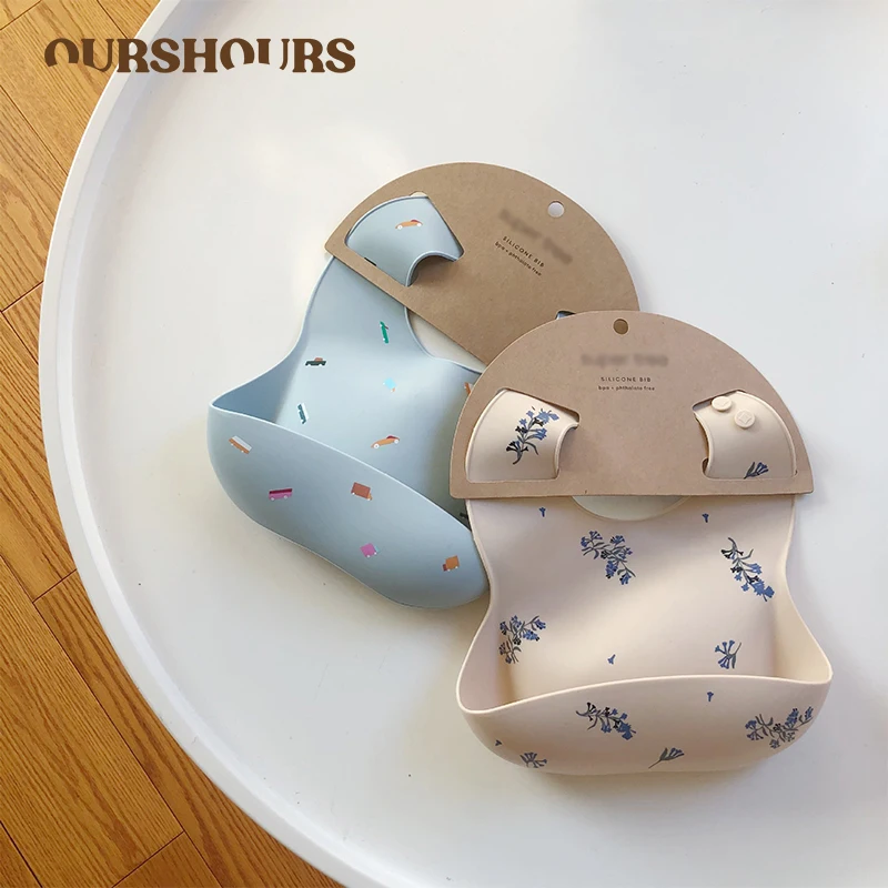 Baby Bibs Ins Style Print Wate - огляд і ціна Waterproof Baby Bibs Silicone