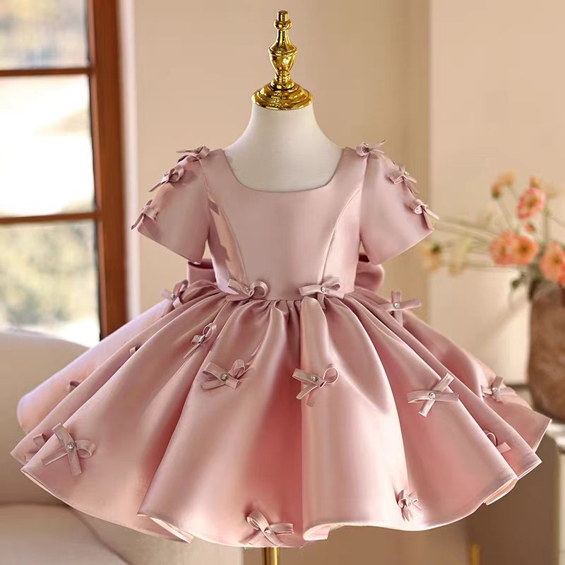 Jill Wish J720 Pink Flower Gir - огляд і ціна Toddler Girl Tulle Party Dress
