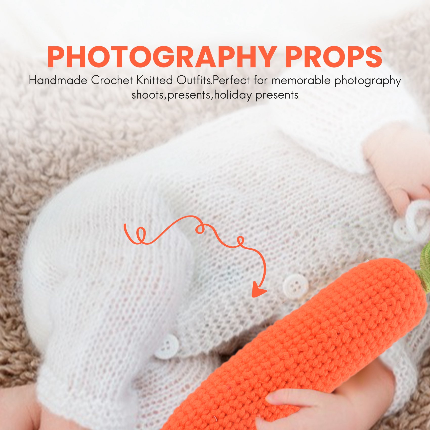 ABJA-Newborn Baby Photography  - огляд і ціна Infant Photography Props Outfit