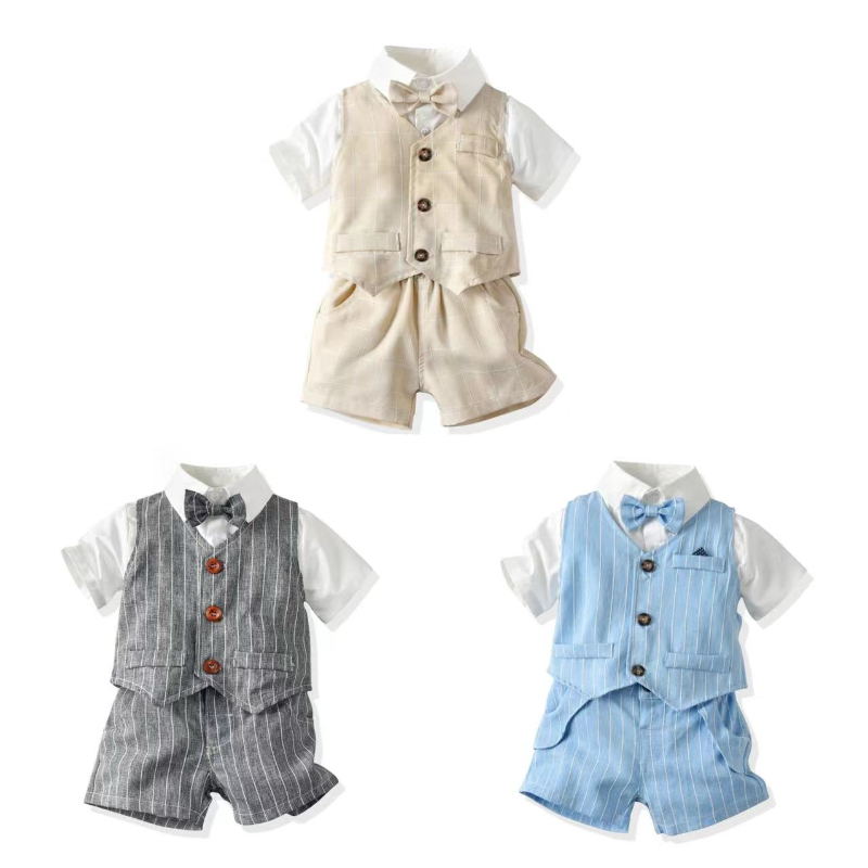 Infant British Gentleman Outfi - огляд і ціна Baby Boy Suit Set Baptism