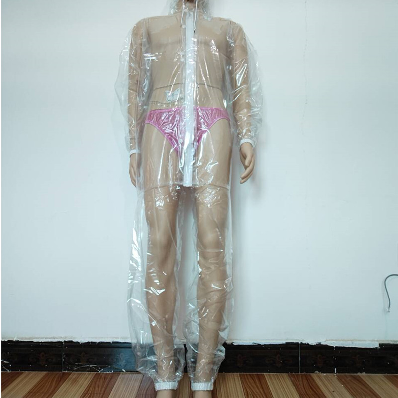 Sexy PVC Transparent Zipper Pl - огляд і ціна Diapering