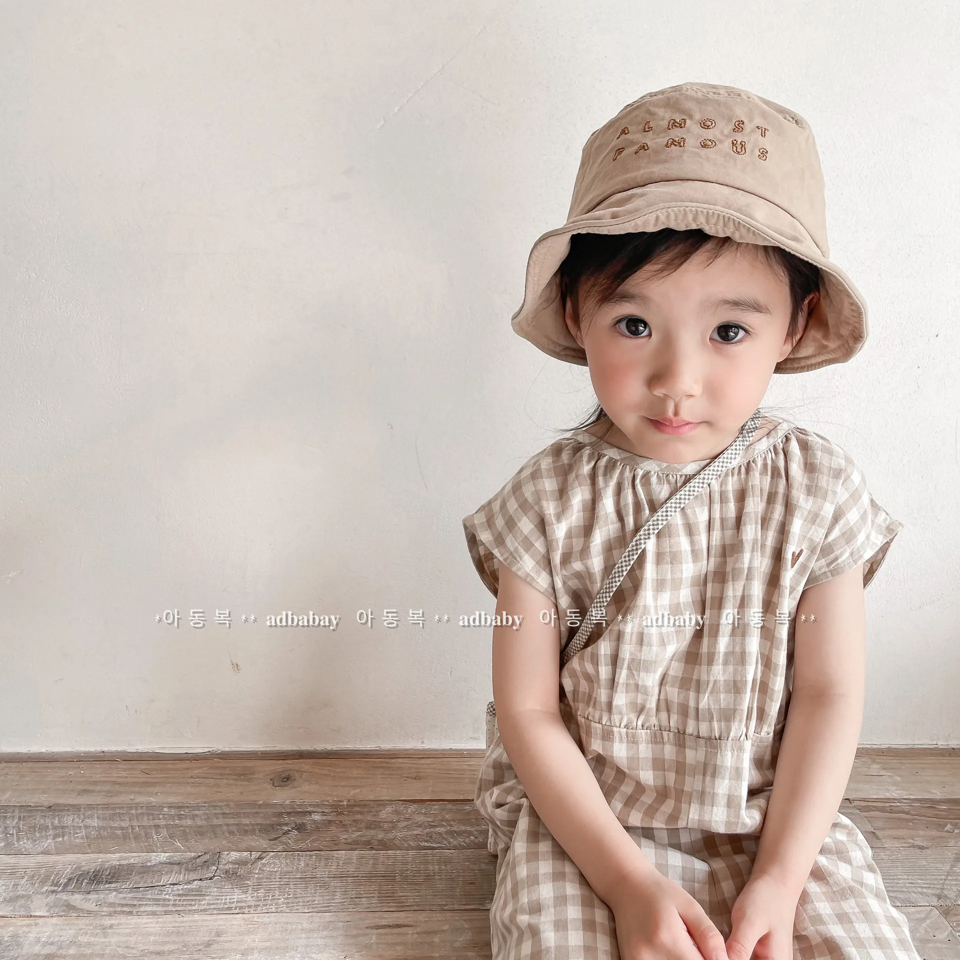 Baby Girls Plaid Overalls Kids - огляд і ціна Baby Summer Linen Sleeveless Jumpsuit