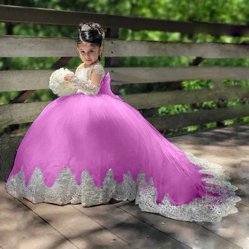 JDY Custom Made Princess Flowe - огляд і ціна Toddler Girl Tulle Party Dress