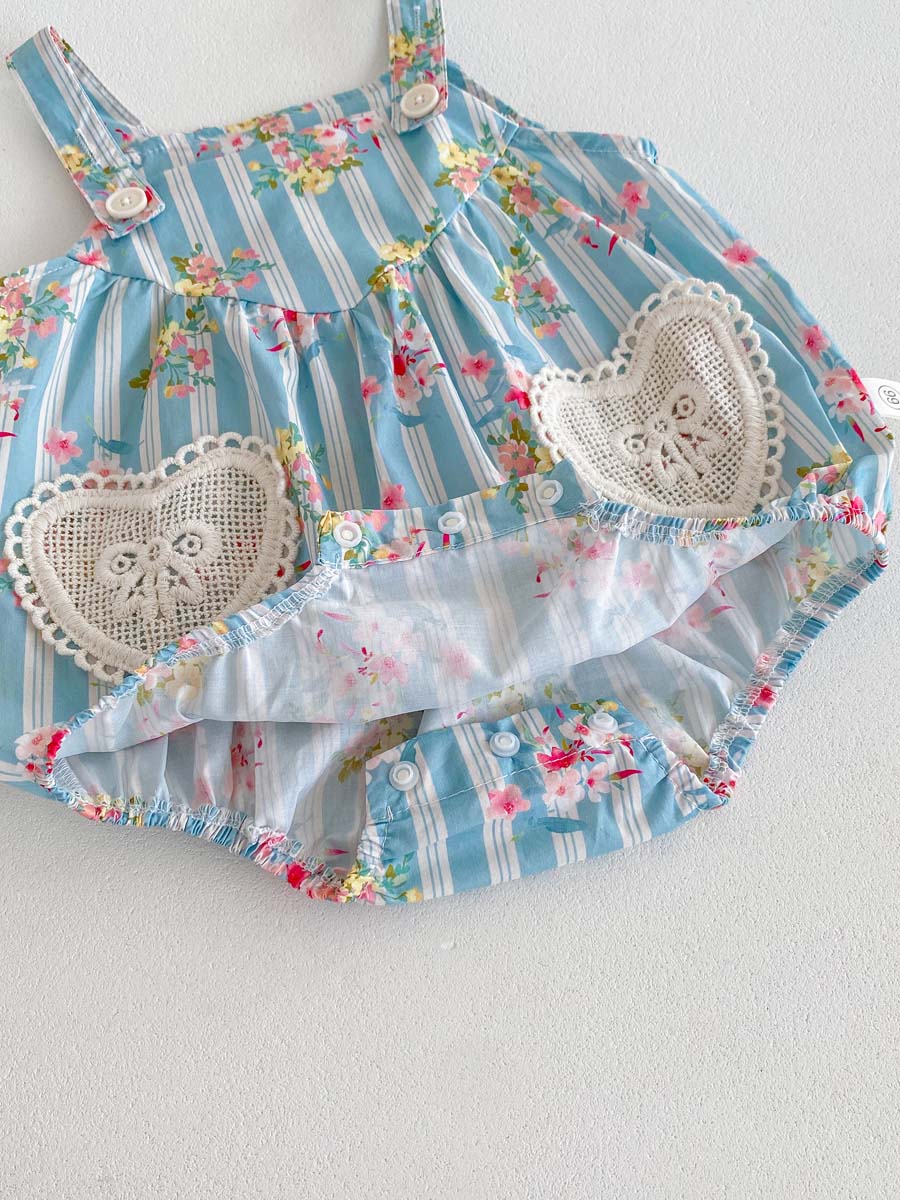 2PCS Newborn Clothes Baby Girl - огляд і ціна Newborn Baby Girl Romper Floral