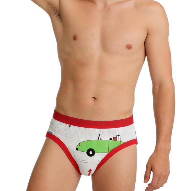 Man's Cute Cartoon Pattern Bri - огляд і ціна Diapering