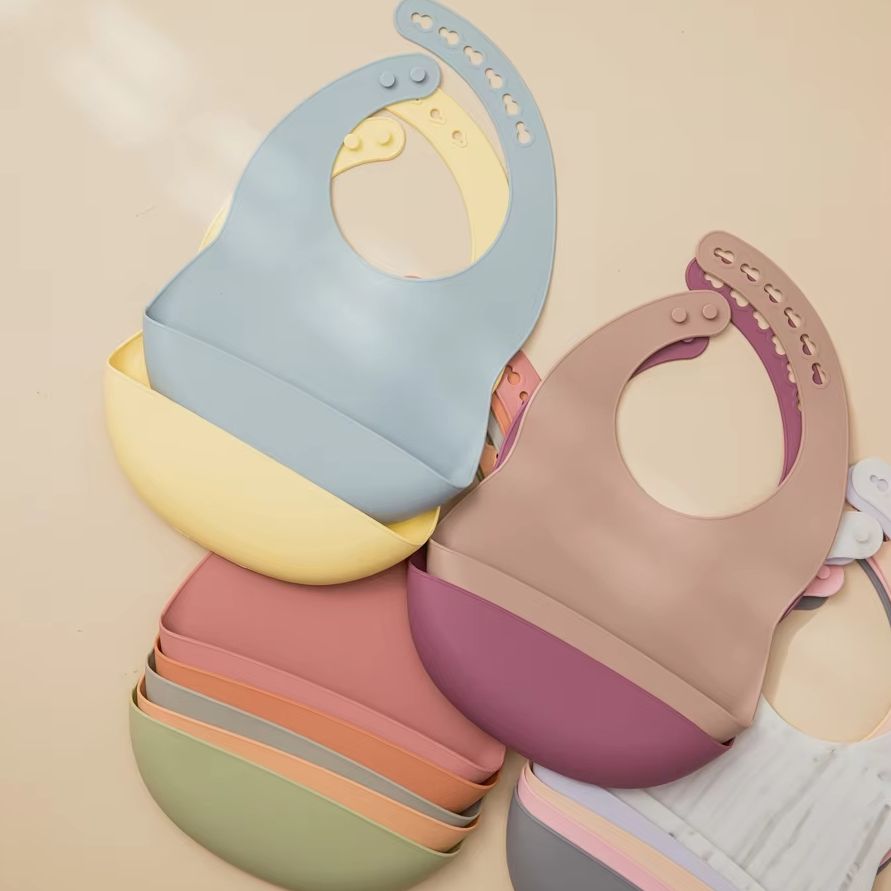 Baby Bibs for Mealtime Waterpr - огляд і ціна Waterproof Baby Bibs Silicone