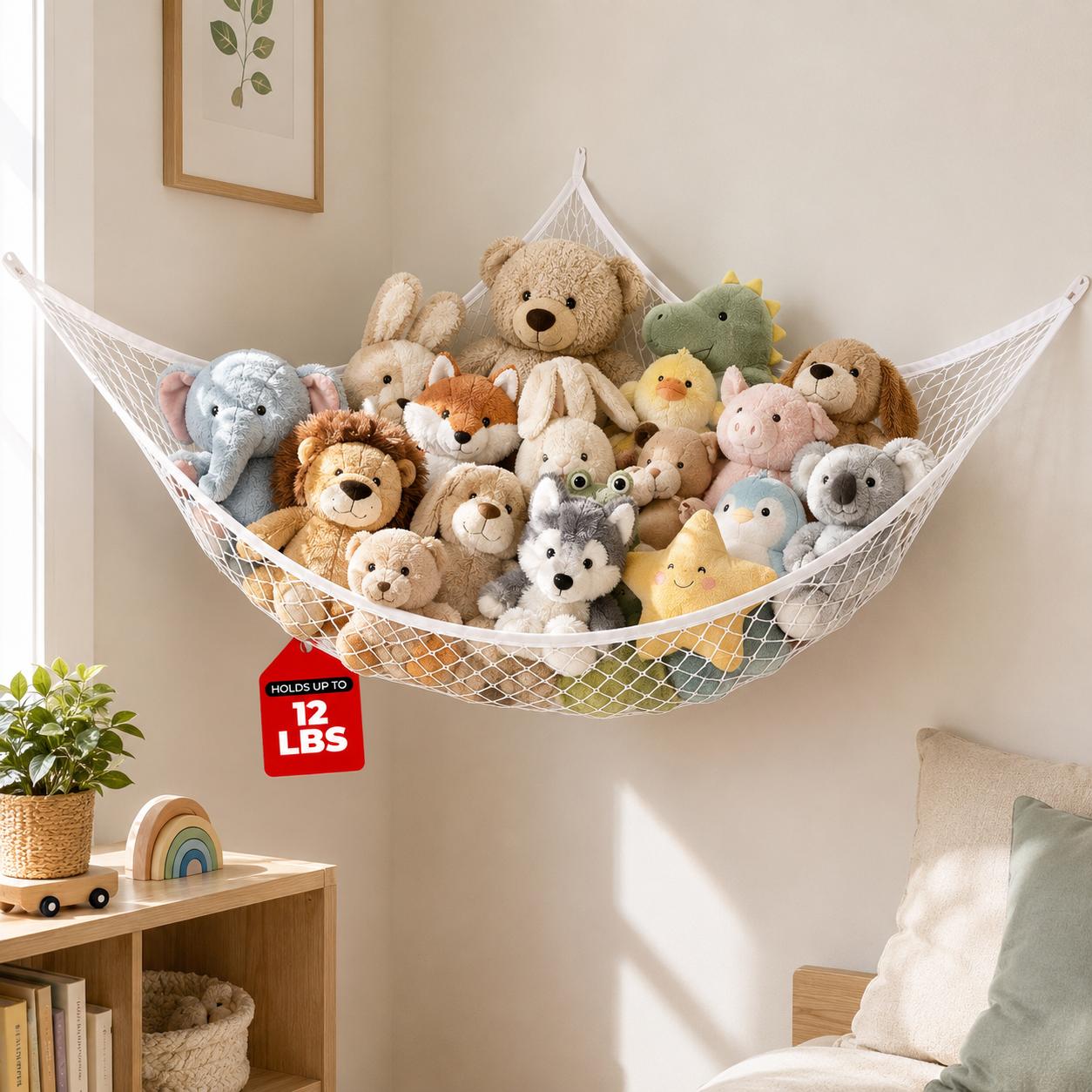 Mesh Toy Storage Hammock Hangi - огляд і ціна Nursery