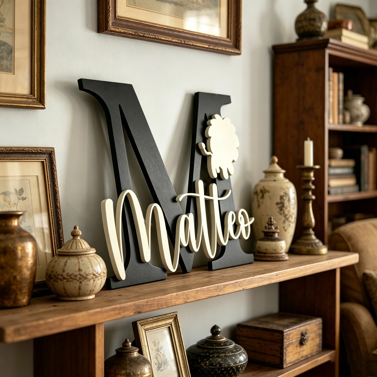 1Pc Custom Lion Name & Initial - огляд і ціна Nursery