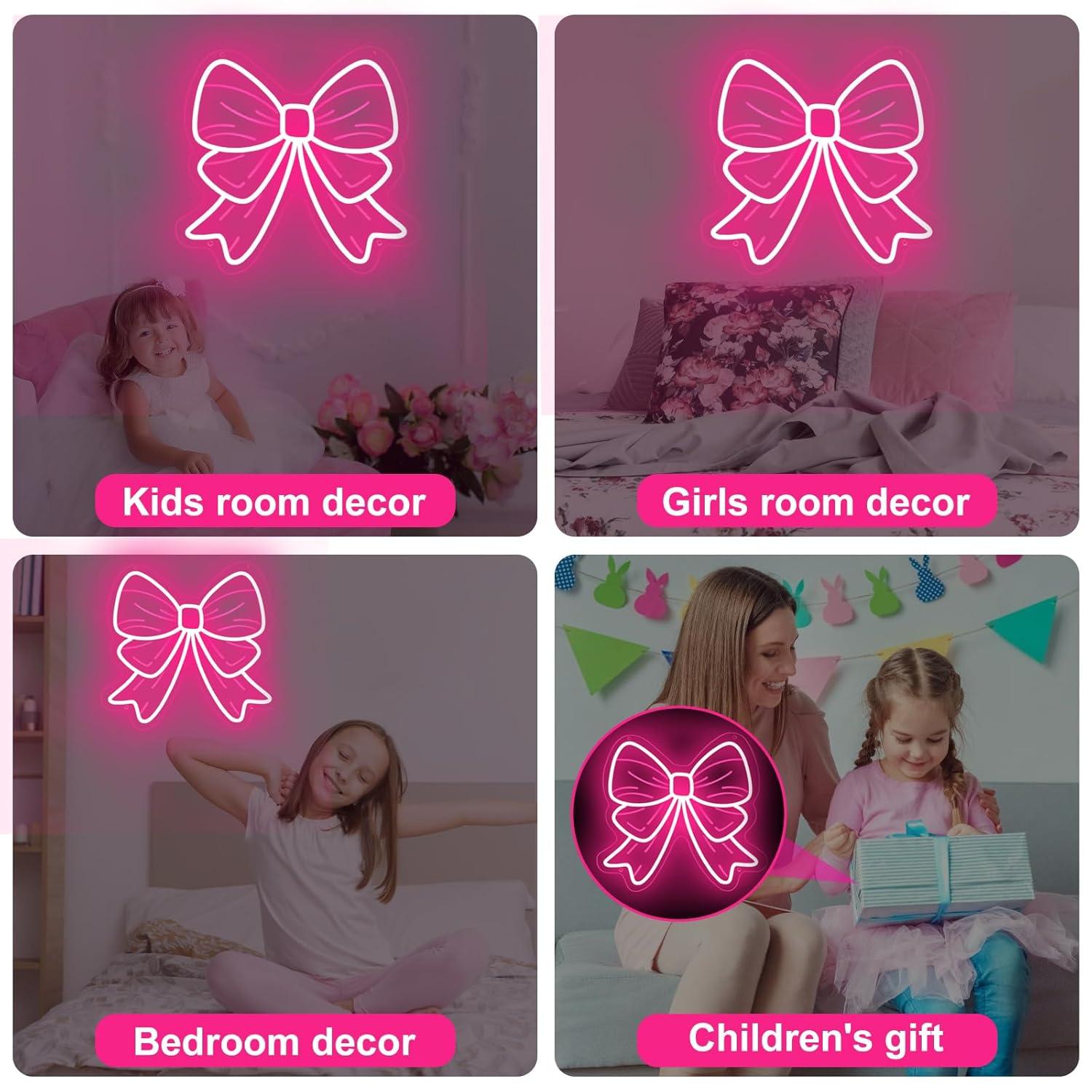 Bow Neon Signs USB Dimmable LE - огляд і ціна Nursery