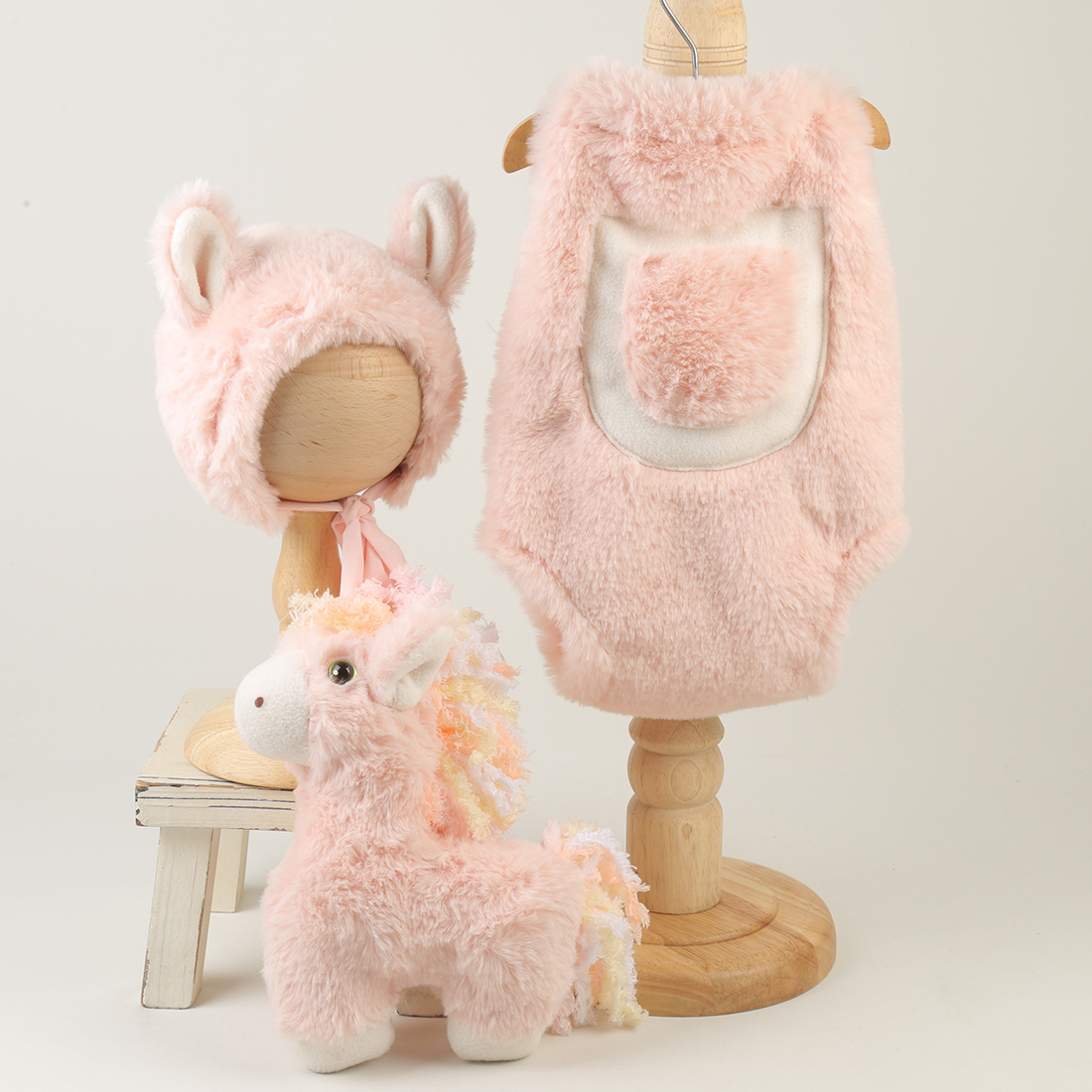 Pink Knit Lace Newborn Photogr - огляд і ціна Infant Photography Props Outfit