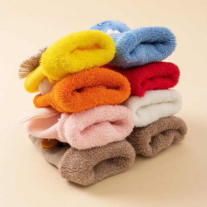 1/3/5Pairs Thick Loop Terry Ba - огляд і ціна Unisex Baby Socks Non Slip