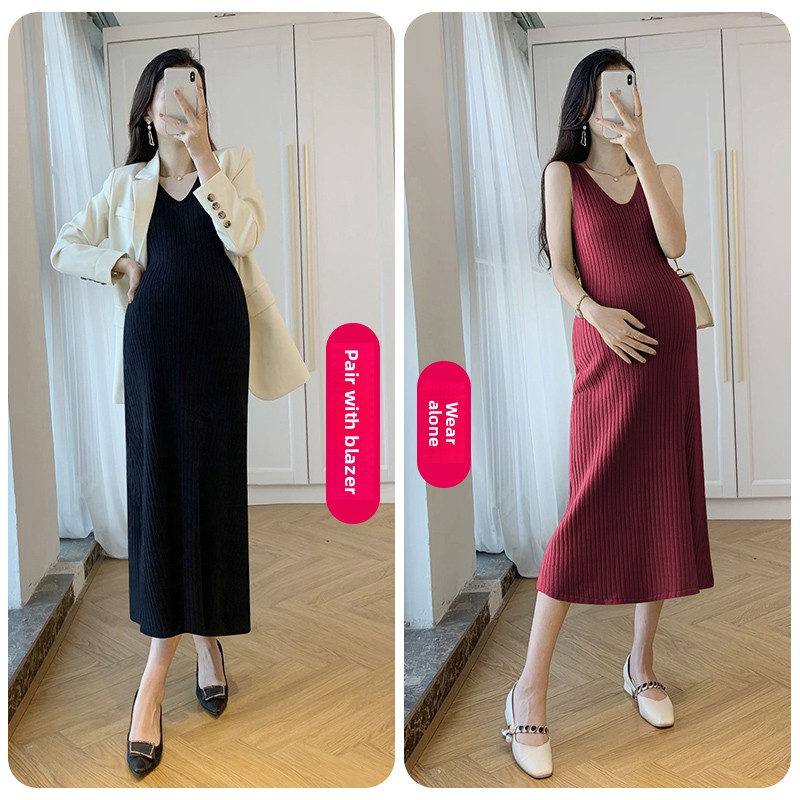 Maternity Knitted Midi Dress w - огляд і ціна Maternity Wear