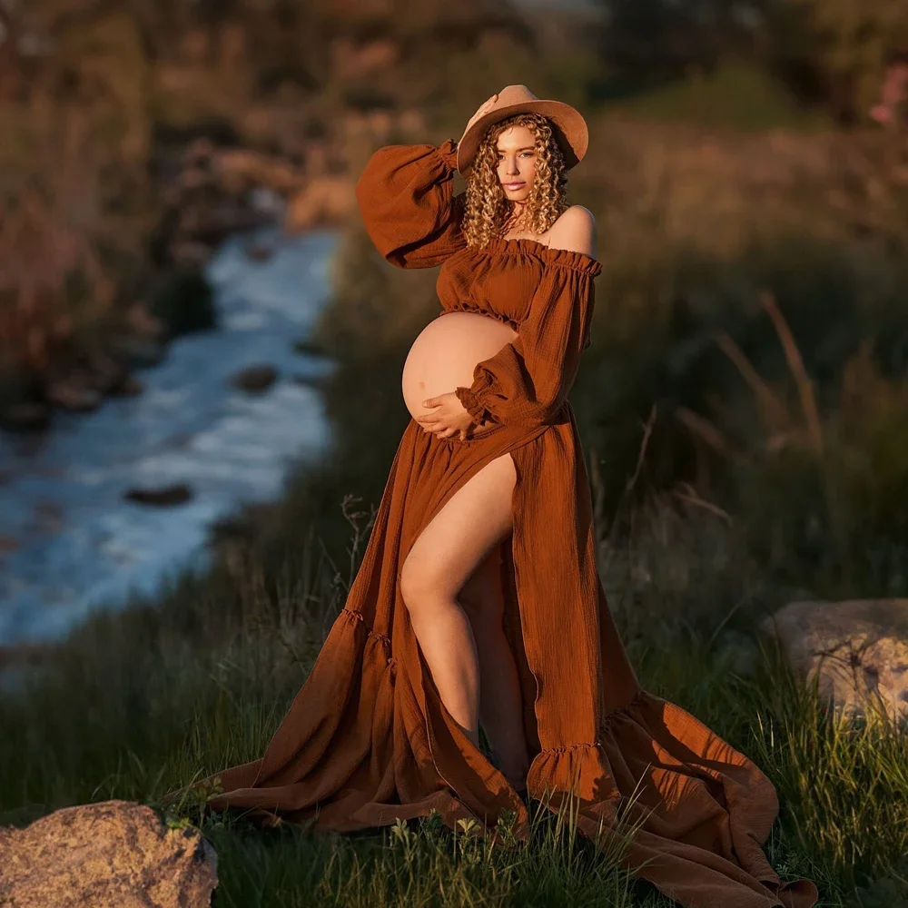 Sexy Off Shoulder Retro Matern - огляд і ціна Maternity Wear