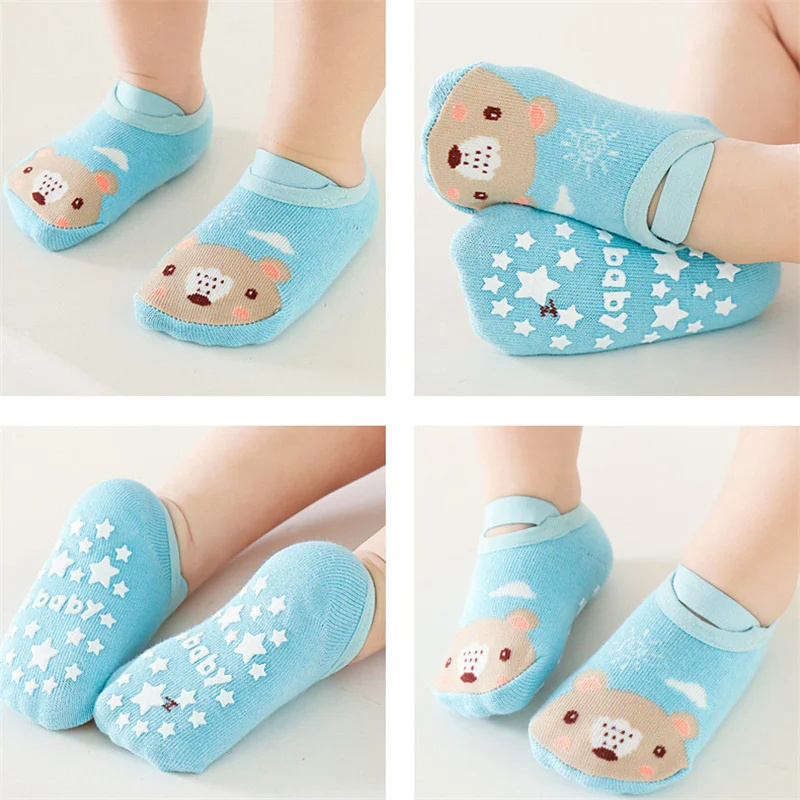 0-3Years Newborn Baby Girls Bo - огляд і ціна Unisex Baby Socks Non Slip