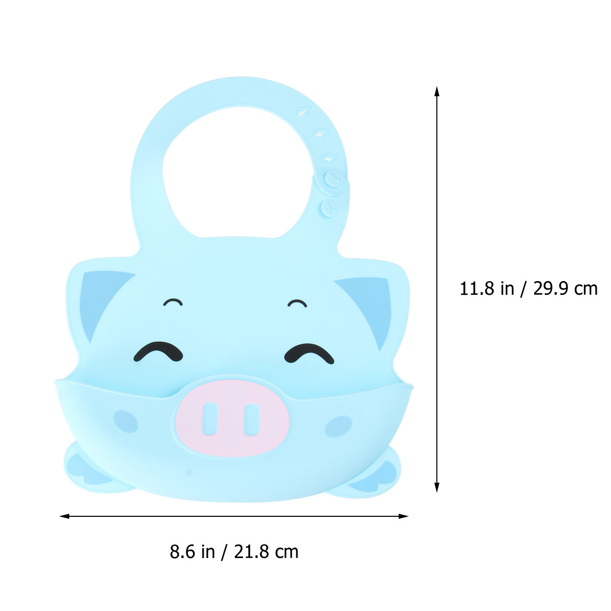 1Pcs Silicone Baby Bib Waterpr - огляд і ціна Waterproof Baby Bibs Silicone