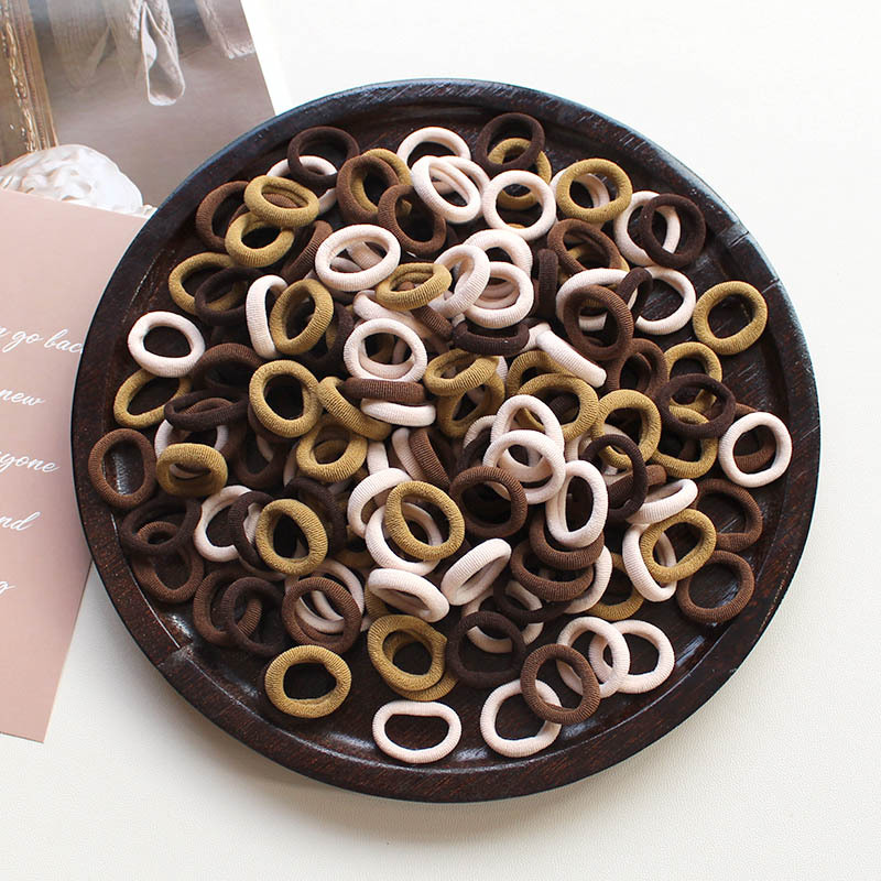 100 Pcs/Lot Elastic Hair Bands - огляд і ціна Baby Gear