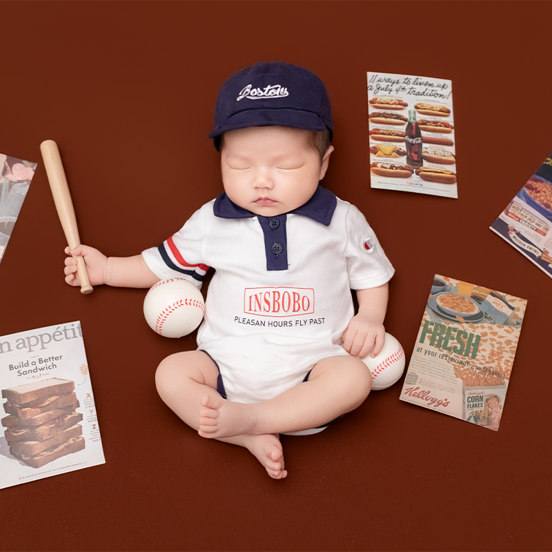 Sport Baseball Theme Newborn B - огляд і ціна Infant Photography Props Outfit